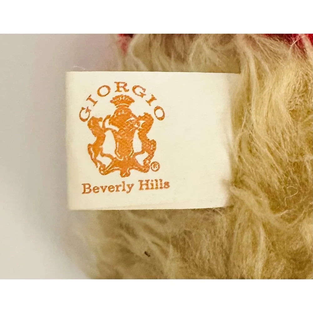 Giorgio Beverly Hills 1995 Collectors Bear Red Sweater Herrington & Co 12